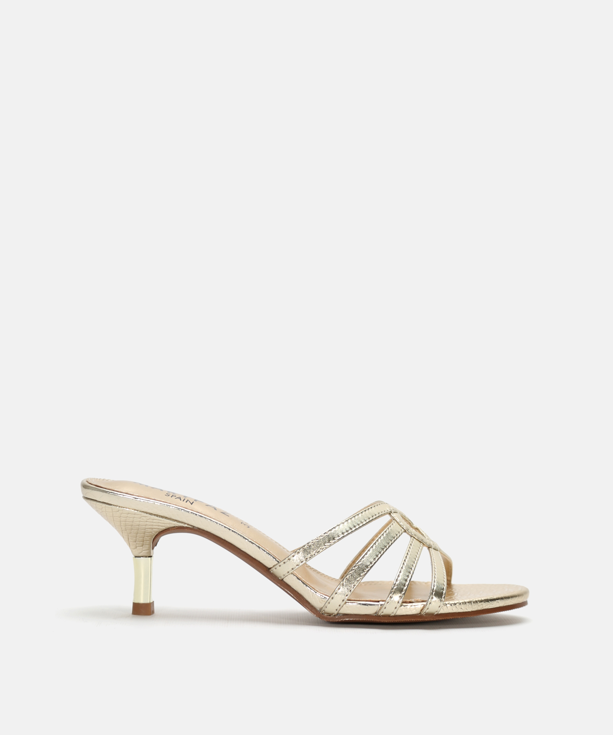 Sandalia tac&oacute;n tiras